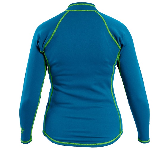 Kokatat NeoCore Long Sleeve Shirt - Women's/Electric Blue/Back View