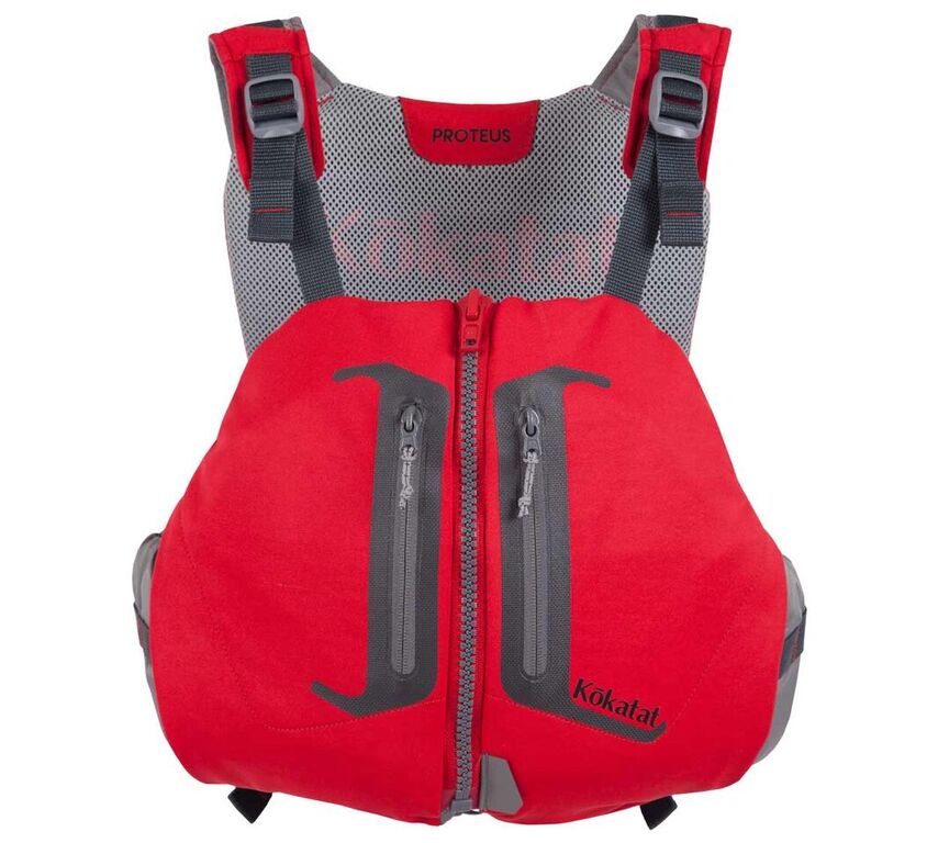 Kokatat Proteus PFD - Red/Front View