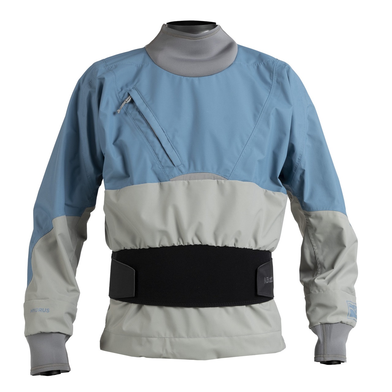 Kokatat Stoke Dry Top - Storm Blue Front View