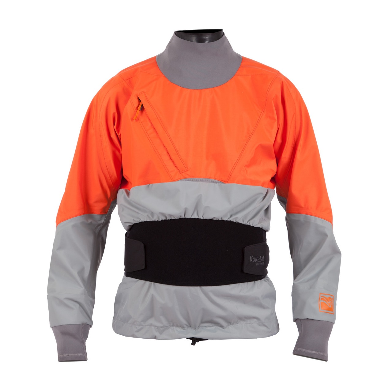 Kokatat Stoke Dry Top - Tangerine (Front View)