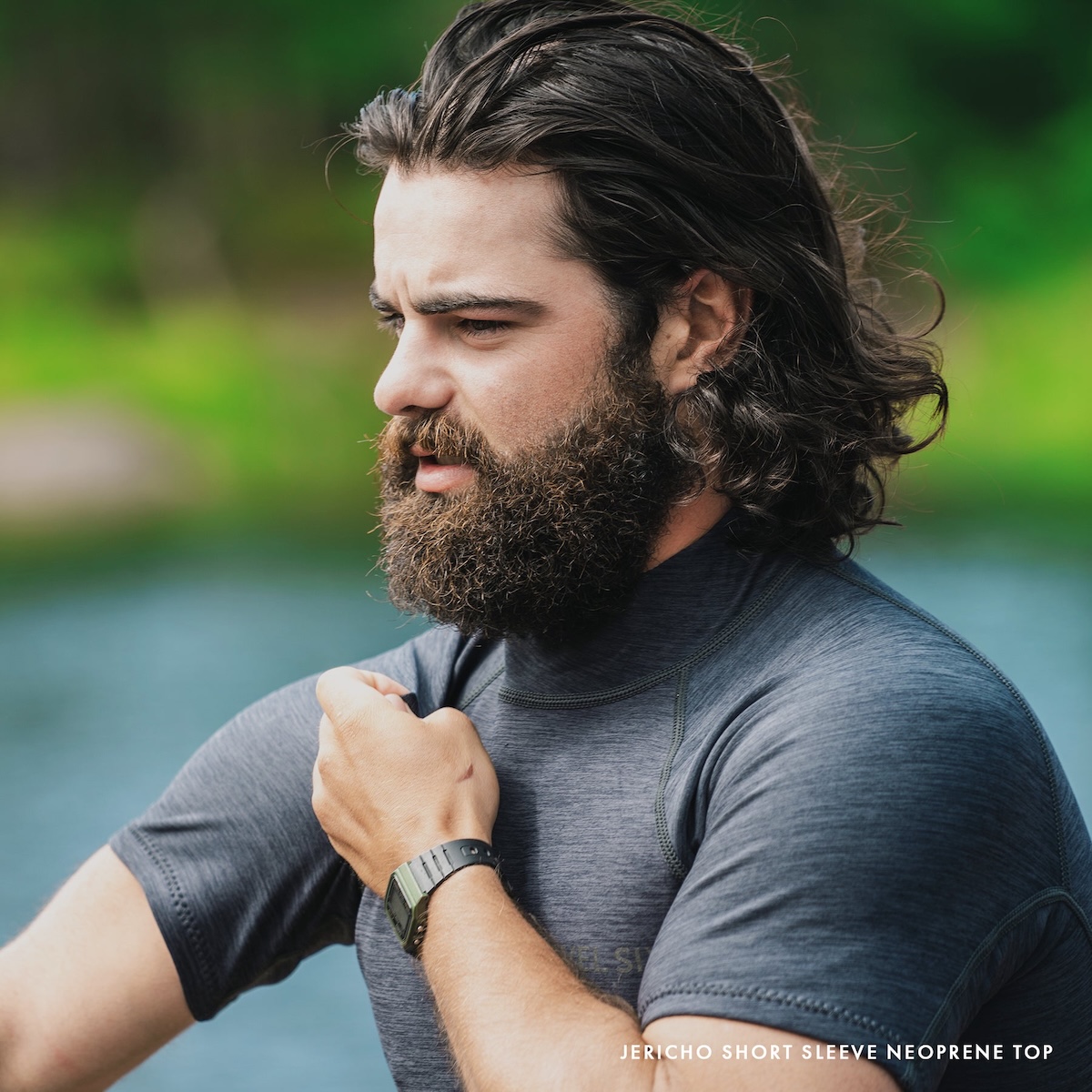 Level Six Jericho Neoprene Short Sleeve Top- P3