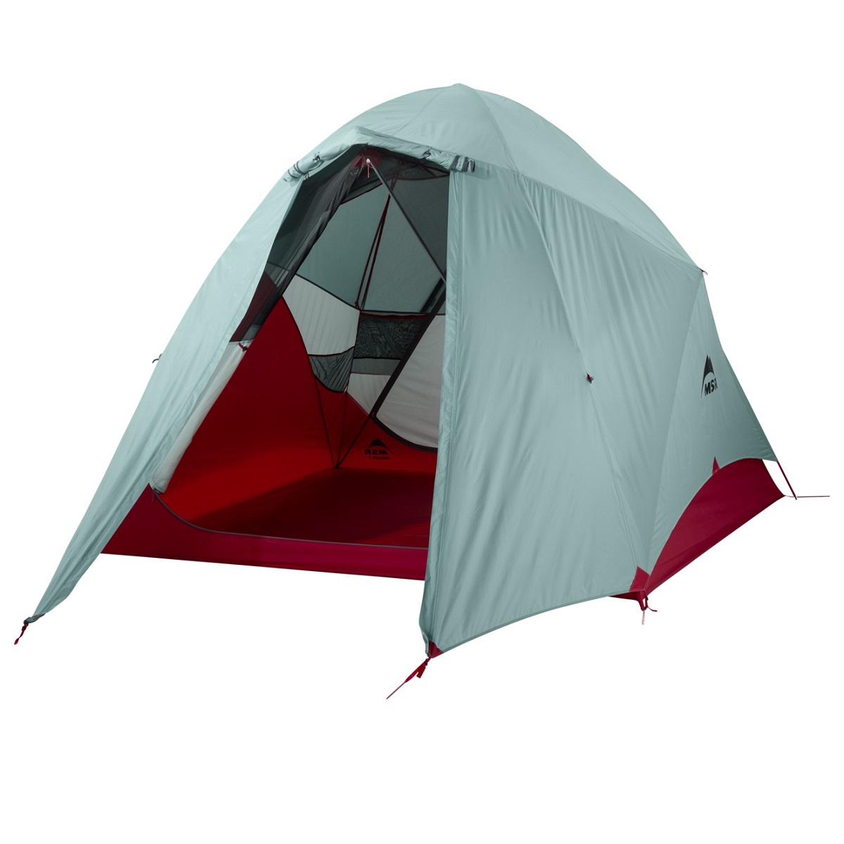 MSR Habiscape 4 Tent - Fly Door Open