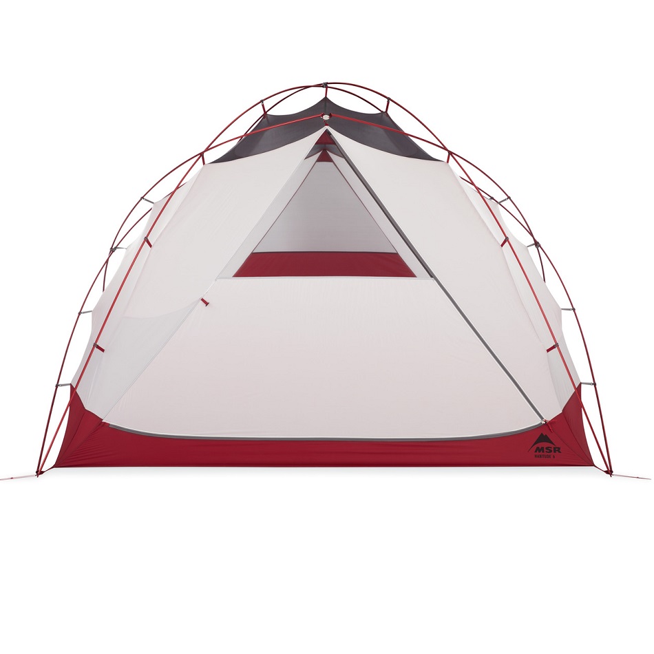 MSR Habitude 6 Tent - Rear View