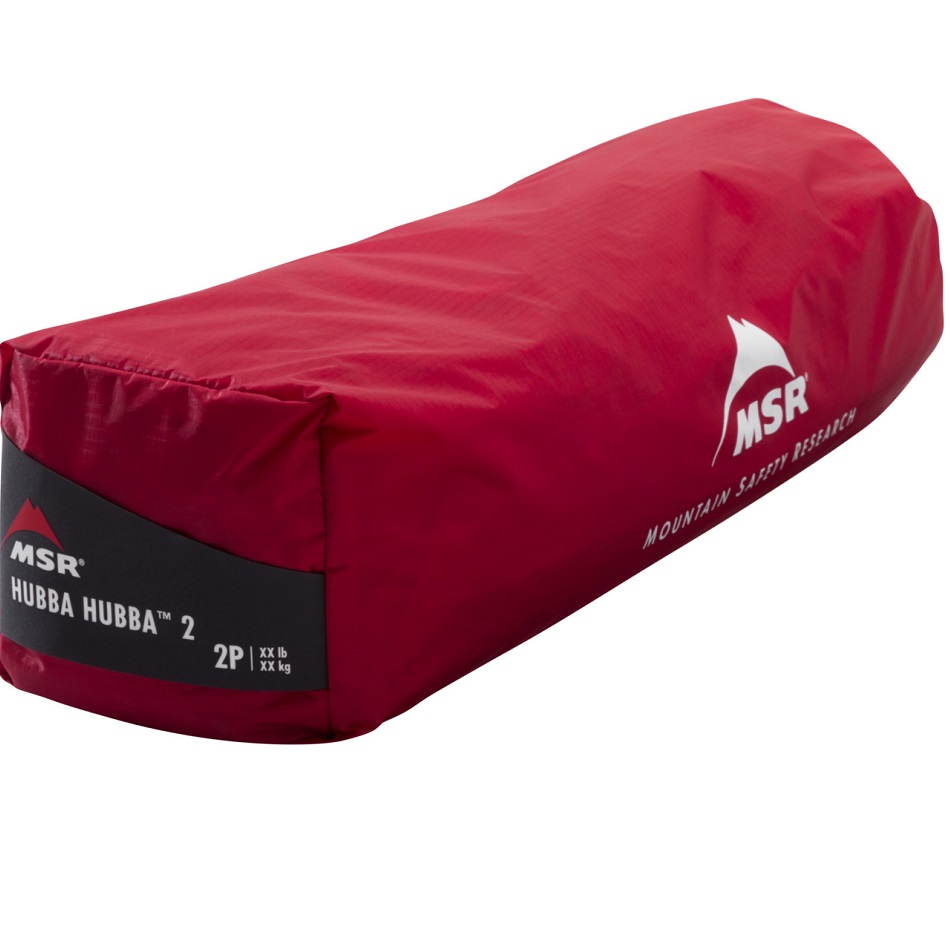 MSR Hubba Hubba 2 Backpacking Tent - Packed