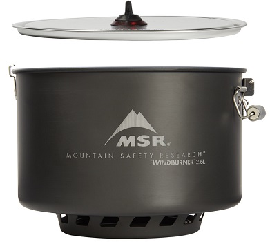 MSR WindBurner Sauce Pot - Side View 2