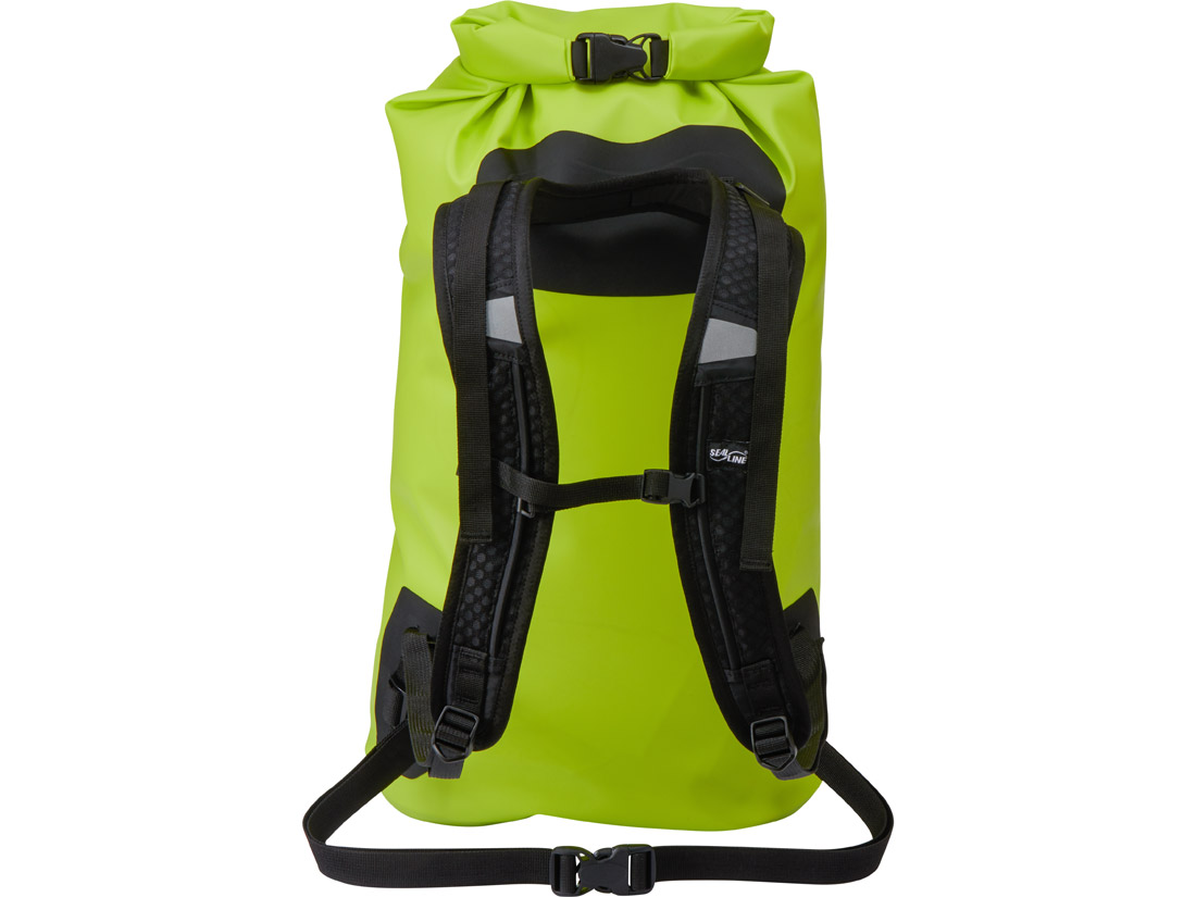 SealLine Bigfork Dry Daypack - Lime/Back View