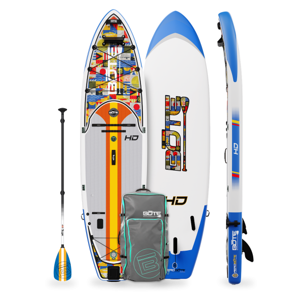 BOTE HD Aero Inflatable Paddle Board - Fischer Topwater