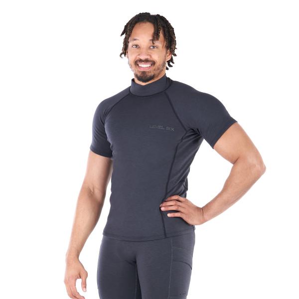 Level Six Jericho Neoprene Short Sleeve Top- P1