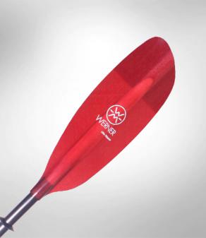 Werner Little Dipper Kayak Paddle - Translucent Red