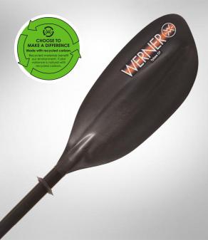 Werner Tybee CF 2 Piece Kayak Paddle - Blade