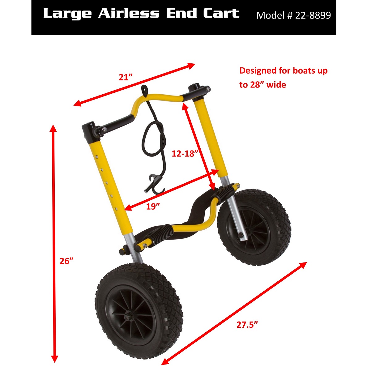 Suspenz END Cart - Large Dims