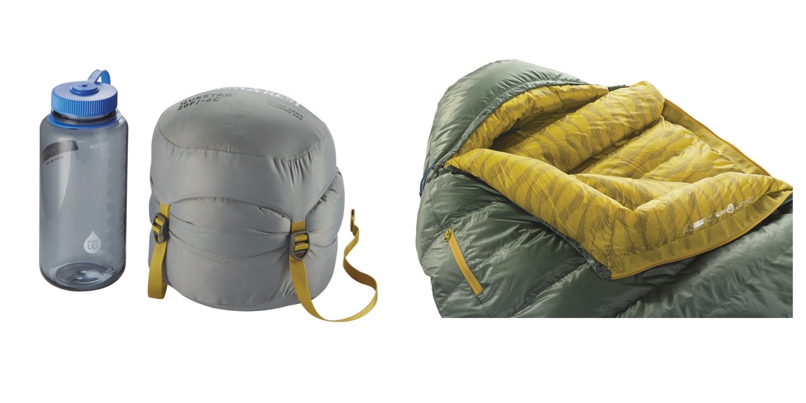 Therm-a-Rest Questar 20F Down Sleeping Bag - Details