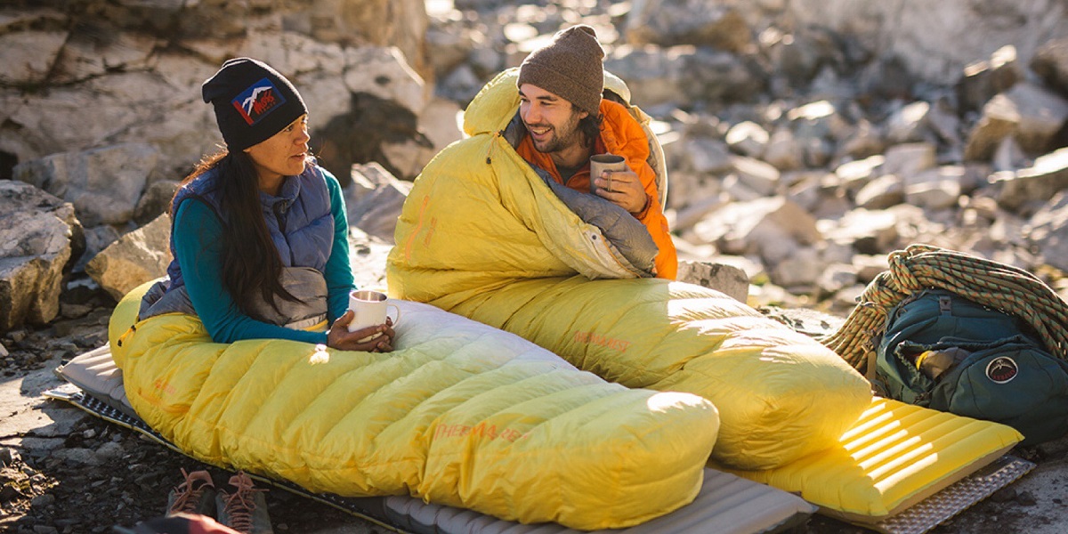 thermarest down sleeping bag