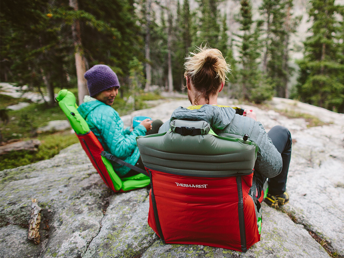 Therm-a-Rest Trekker Chair - Field Use