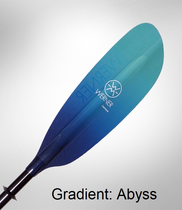 Werner Camano Kayak Paddle - Gradient: Abyss Blade