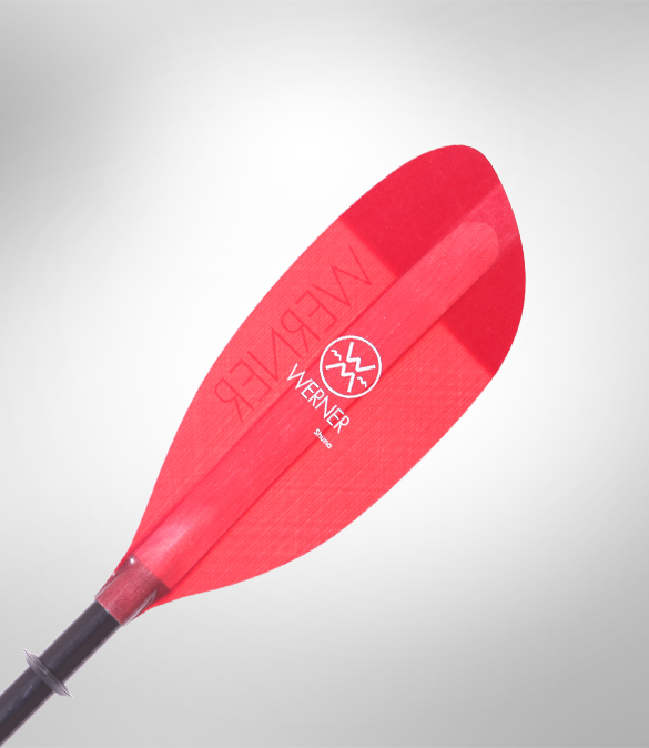 Werner Shuna Paddle - Red Blade