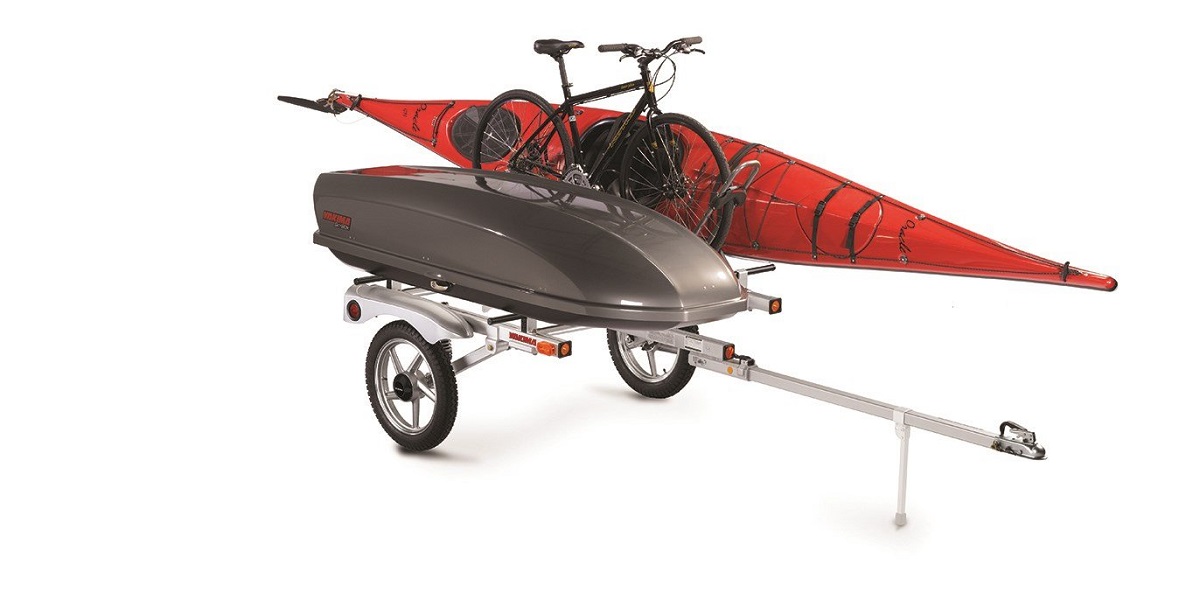 Yakima RackandRoll 66 Trailer - Loaded