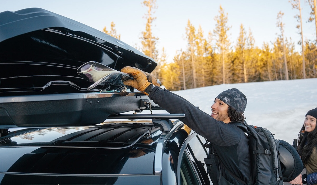 Yakima SkyBox NX Skinny Rooftop Cargo Box - LS1