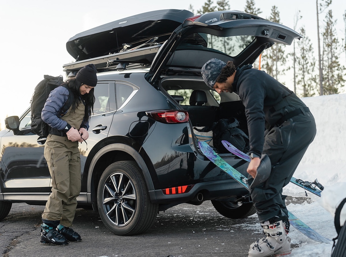 Yakima SkyBox NX Skinny Rooftop Cargo Box - LS2