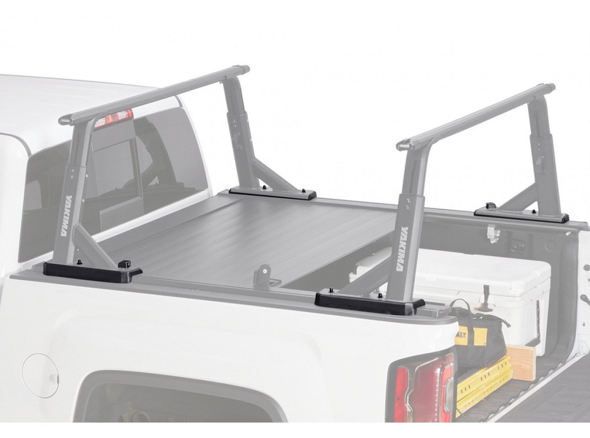 Yakima Tonneau Kit 1 - Installed With Cover Open